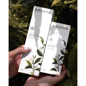 Cajas Ecológicas Personalizadas con Ranuras, Logotipo con Impresión UV y Relieve, Forro de Esponja, Caja de Empaque para Cosméticos y Cuidado de la Piel, para Crema Facial con Ventana - Product Image 1