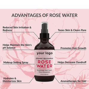 <span class=keywords><strong>Eau</strong></span> <span class=keywords><strong>de</strong></span> <span class=keywords><strong>rose</strong></span> OEM pour visage et cheveux Réglage du maquillage sans <span class=keywords><strong>alcool</strong></span> Brume hydratante 100% Spray anti-âge naturel <span class=keywords><strong>Eau</strong></span> <span class=keywords><strong>de</strong></span> <span class=keywords><strong>rose</strong></span> pétale Tonr pour la peau - Product Image 4