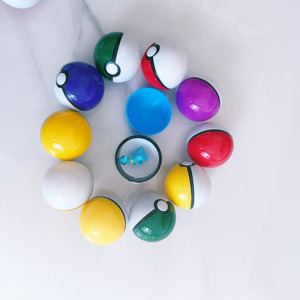 Bola Giratoria de 48 mm con Figuras de Anime de Colores Variados, Pokebola, Monstruo de Bolsillo con Mini Figura, Máquina Giratoria, Juguete para Niños - Product Image 4