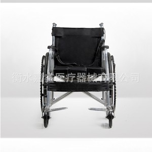 Jiaxin <b>Folding</b> Manual Wheelchair Steel Frame Lightweight Portable With <b>Commode</b> For Daily Use - Product Image 3