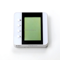 Thermomètre numérique en plastique alimenté par PoE Speed SPD-HT485-TCP, capteur de température et d'humidité Ethernet, indice de protection IP56, écran LCD, RJ485