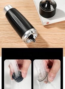 เครื่องบดสมุนไพรไฟฟ้าแบบ2 in 1, เครื่องบดยาสูบแบบ2สายชาร์จ USB C เครื่องบดยาสูบพร้อมกรวย - Product Image 5