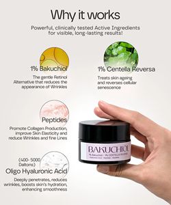 Lance Bakuchiol Crème OEM ODM Hydrate Repulpe Lisse La Peau Améliore L'élasticité De La Peau Peptide Centella Asiatica Crème - Product Image 3