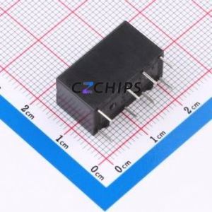 G5V-2-H1 DC24 Signal Relay DIP,10.1x20.5mm Relay 24V 2 Changeover: 2C (DPDT-Changeover)::: 125V-AC/125V-DC Silver + Gold Plated - Product Image 2