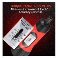 21 Uds preestablecido ajustable 10-65In.lb controlador de par Manual destornillador de par de ventana herramienta de reparación de bicicletas