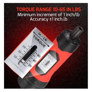 21 Uds preestablecido ajustable 10-65In.lb controlador de par Manual destornillador de par de ventana herramienta de reparación de bicicletas - Product Image 5