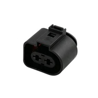 Conector Automotriz Hembra de 2 Pines 1J0 973 752, Arnés de Cableado para Automóvil, Enchufe Impermeable