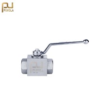 Vanne à bille hydraulique haute pression en acier inoxydable série KHBT3K-ZG KHBT3K-ZG1/4 3/8 1/2 3/4 1 1-1/4 1-1/2 2