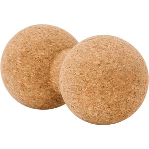 सभी प्राकृतिक थोक कस्टम लोगो काग मूंगफली मालिश गेंद - Product Image 1