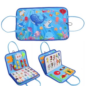 Planche en feutre pour enfants Éducation Planche en feutre Montessori Activités pour enfants Les enfants âgés de 1, <span class=keywords><strong>2</strong></span>, 3, 4, 5 sont occupés avec des livres - Product Image 6