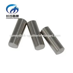 High density Tungsten heavy alloy rod 99.95% Tungsten W round Bar 95WNiFe polished surface customized