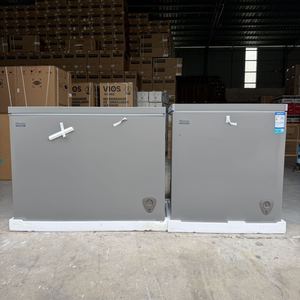 Hisesen Brand Small Size 203l/300l Chest Deep Freezer Gray Color Eu Standard Energy Saving Fast Cooling Single Door 220v - Product Image 4