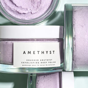 HANLINGER Gommage Corporel au Sel Rose, Améthyste et Lavande, Enrichi en Vitamine C, Exfoliant et Nourrissant, Marque Privée - Product Image 3