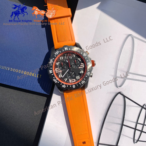 Montre à quartz lumineuse à trois cadrans intégrés, qualité 5A, luxe, sport, pour hommes et femmes, enregistrement du rythme cardiaque - Product Image 1