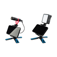 Fotopro Custom Flexibele Smart Telefoon Bracket Stand Universele Verstelbare Mobiele Telefoon Clip Houder Voor Statief