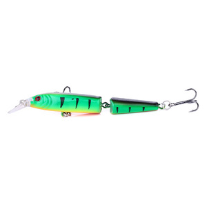 Hengjia – meilleurs leurres de pêche, 10.5cm, 9.6g, articulés, minnow, Wobblers, corps ABS, appâts de natation, <span class=keywords><strong>leurre</strong></span> souple <span class=keywords><strong>pour</strong></span> <span class=keywords><strong>brochet</strong></span> et bar - Product Image 3