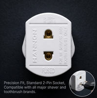 Adaptateur de prise universelle portable pour voyage au Royaume-Uni, convertisseur de prise AC 250V 16A pour ordinateur portable, appareil photo et téléphone portable