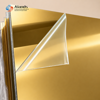 Feuille de miroir acrylique de découpe laser Feuille acrylique de ruban de 1.8mm 4 * 8ft