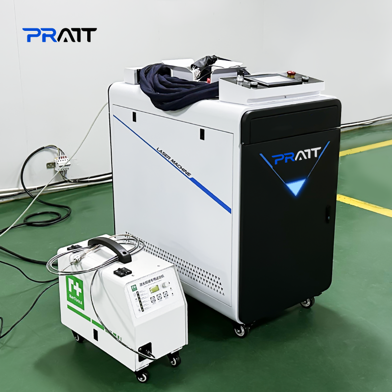 2025 Pratt Новое портативное лазерное сварочное оборудование 2000 Вт 1500 Вт лазерная сварочная машина для очистки резки 4 в 1 лазерная сварочная машина