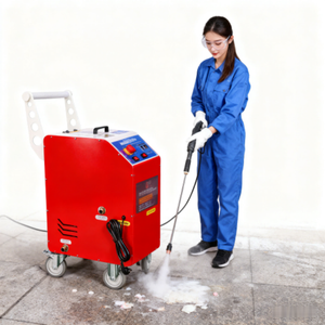 Nouvelle machine à glace sèche électrique, équipement de nettoyage à l'air CO2 avec pompe et moteur, équipement de nettoyage en plastique - Product Image 6