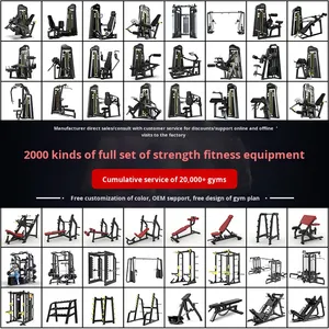 Oem Cz Em1002 Equipo de fuerza comercial <span class=keywords><strong>con</strong></span> placas de metal para gimnasios, para ejercicios de Fly inverso, Sentadillas, Prensa de piernas y Entrenamiento de músculos pectorales - Product Image 3