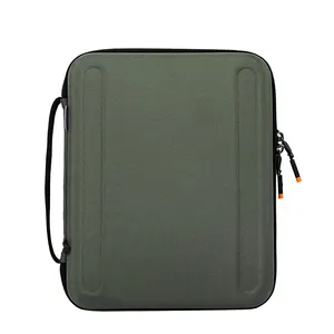 WiWU Shockproof Hard EVA Tablet Case with Shoulder Strap for 2021 iPad Pro 11 inch Business Laptop Cable Pencil Storage Bag