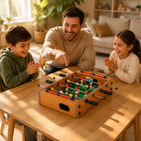 Table de baby-foot mini 34,5 cm, vente en gros, logo personnalisé OEM, jeu de football de table pour les revendeurs, commande en gros, faible MOQ, livraison rapide