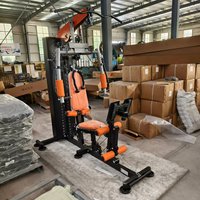Offre Spéciale YUNQIAO YQ-619 Station d'Entraînement Multifonctionnelle pour la Maison, Système de Poulie avec Poids de 63 kg, Machine d'Exercice des Bras