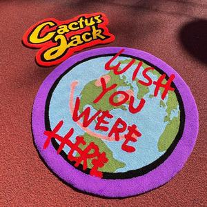 Alfombra con patrón de bandera de forma redonda para Centro, tamaño personalizado, área hecha a mano, habitación de niños, alfombra hecha a mano, alfombra circular personalizada - Product Image 1