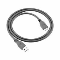 Harga pabrik pengisian cepat kabel Data USB mikro 3.0 jaket PVC dan pelindung anyaman mendukung kabel sinkronisasi cepat