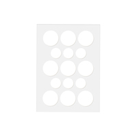 Ventes directes d'usine hydrocolloïde clair pourrait guérir l'acné couverture Patch traitement des taches bouton acné Patch