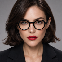 Lunettes en acétate de luxe de créateur classique Mazzucchelli à monture colorée pour femmes fabriquées en Chine