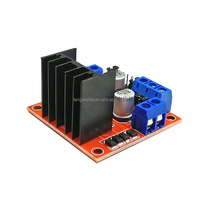 Carte contrôleur de pilote de moteur L298N double pont H Module pas à pas DC L298 pour moteur robot de voiture intelligente