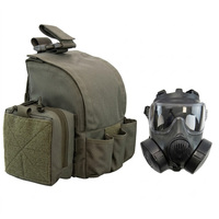 Sac personnalisé pour équipement de protection individuelle, pochette de rangement tactique pour masque à gaz pour les premiers intervenants