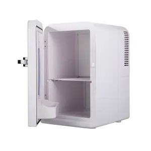 15l Casa Mini Geladeira Geladeira Para Sala Bebidas Maquiagem Portátil Bebida Cooler 12 V Ac Dc Car Box