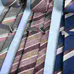 Conjunto de Corbata de Vestir Profesional de 2 Piezas para Hombre, Nueva Colección de Otoño, Corbatas Formales de Poliéster a Rayas para Negocios - Product Image 3