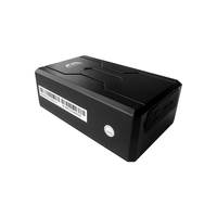 BAANOOL COBAN Mini Rastreador GPS 408A 4G 3G 2G Impermeable con Batería de Larga Duración, Localizador LBS para Coche, Montaje en Salpicadero, Sin Imán, Contenedor