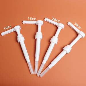 Venta al por mayor 38/410 bomba de plástico para alimentos 4CC 8CC dispensador de jarabe de grado alimenticio Pp bomba de salsa para café miel <span class=keywords><strong>Baileys</strong></span> crema irlandesa - Product Image 4