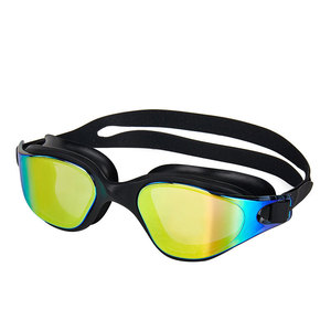 Anti Fog Swimming Goggles Adult <b>Large</b> <b>Frame</b> High Definition Silicone Lens PC Material Universal Use - Product Image 1