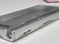 Boîtier de clavier en acier inoxydable/alliage d'aluminium usiné sur mesure, haute précision, CNC, plaque de base de clavier mécanique, pièces