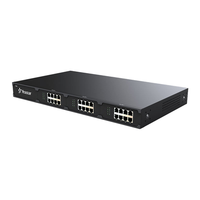 En Stock: Yeastar S100, PBX IP Modular para 100 Usuarios, 30 Llamadas Simultáneas, Puertos GE Duales, Montaje en Rack 1U, para Sistemas de Comunicación Empresarial