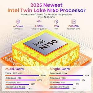 Máy tính bảng 2 trong 1 CHUWI Hi10 Max 12.96 inch, màn hình cảm ứng Windows 11, kèm bàn phím, SSD 512GB, RAM 12GB LPDDR5, chip Intel N150 - Product Image 3