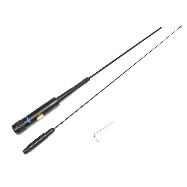 Antenna Walkie Talkie Mobile Radio Quad Band Antenna NR-770RB High Gain 200W M Type Less Bendable for D9000 TM271A FT1900R