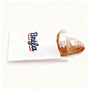 Eco-Friendly Waterproof Greaseproof Custom Logo Silk Screen Printed Takeaway <b>Paper</b> <b>Bag</b> for Burger - Product Image 3
