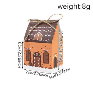 <span class=keywords><strong>Cajas</strong></span> de Papel <span class=keywords><strong>para</strong></span> Dulces y <span class=keywords><strong>Galletas</strong></span> Pequeñas <span class=keywords><strong>para</strong></span> Fiestas de Navidad, Diseño Navideño, <span class=keywords><strong>Cajas</strong></span> de Regalo <span class=keywords><strong>para</strong></span> Golosinas y Bocadillos - Product Image 2
