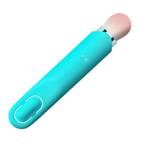 Heetverkopende vibrerende dubbelkopige roterende sterke vibratie dildo voor vrouwelijke masturbatie met vaginasimulatie - Product Image 3