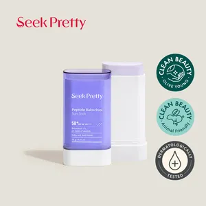 Korean Vegan Peptide Bakuchiol parasole protezione protezione solare Uv crema idratante crema solare SPF 50 Stick protezione solare per il corpo del viso