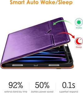 Housse de support Folio en cuir pour porte-crayon <span class=keywords><strong>Apple</strong></span> pour iPad Pro 12.9 6e/5e/4e/3e génération 2022/<span class=keywords><strong>2021</strong></span>/2020/2018 - Product Image 5