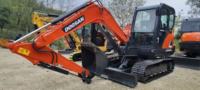 Excavadoras Doosan 60 usadas Maquinaria de movimiento de tierras usadas Excavadora Doosan/60/DX55 /60-7 a la venta