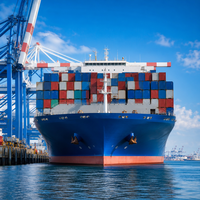 Agent de logistique maritime Chine-USA, livraison DDP porte-à-porte pour meubles surdimensionnés, caisses et cadres en bois avec service de camionnage